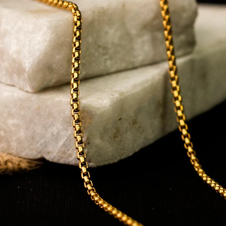 Personalised Cuboid Necklace For Men